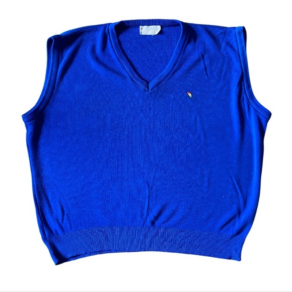 ARNOLD PALMER Men’s Blue Cardigan Pullover Sweater Size XXL